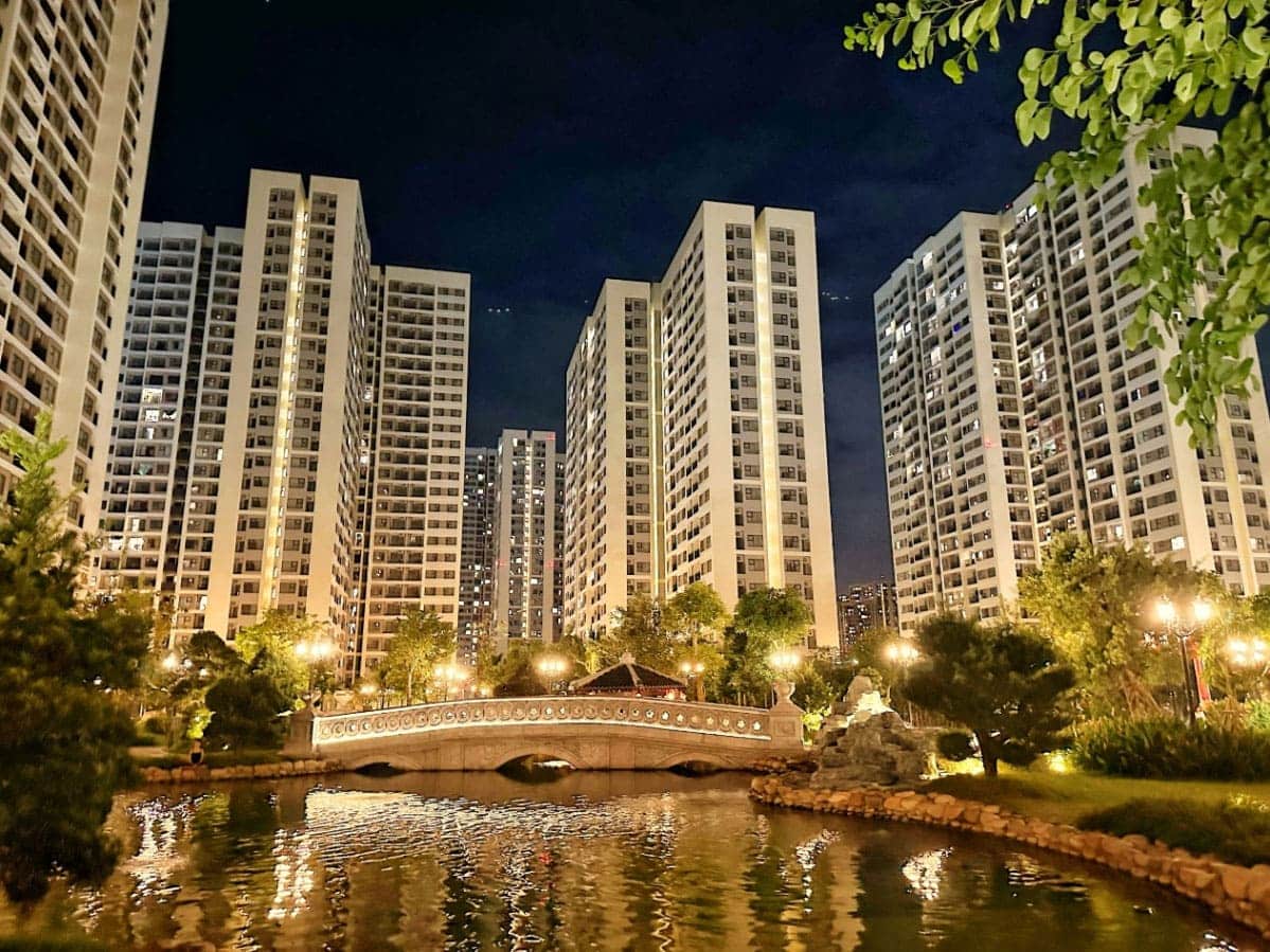 Bức ảnh mang tên "I love Vinhomes" được tác giả Phan Ngọc Hà chụp ở khu vườn Nhật Origami tại Vinhomes Grand Park. Ảnh: Phan Ngọc Hà