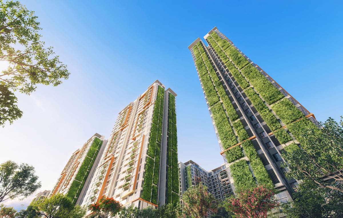 Lumière Boulevard - dự án có kiến trúc xanh 3D độc đáo được phát triển bởi Masterise Homes tại Vinhomes Grand Park.