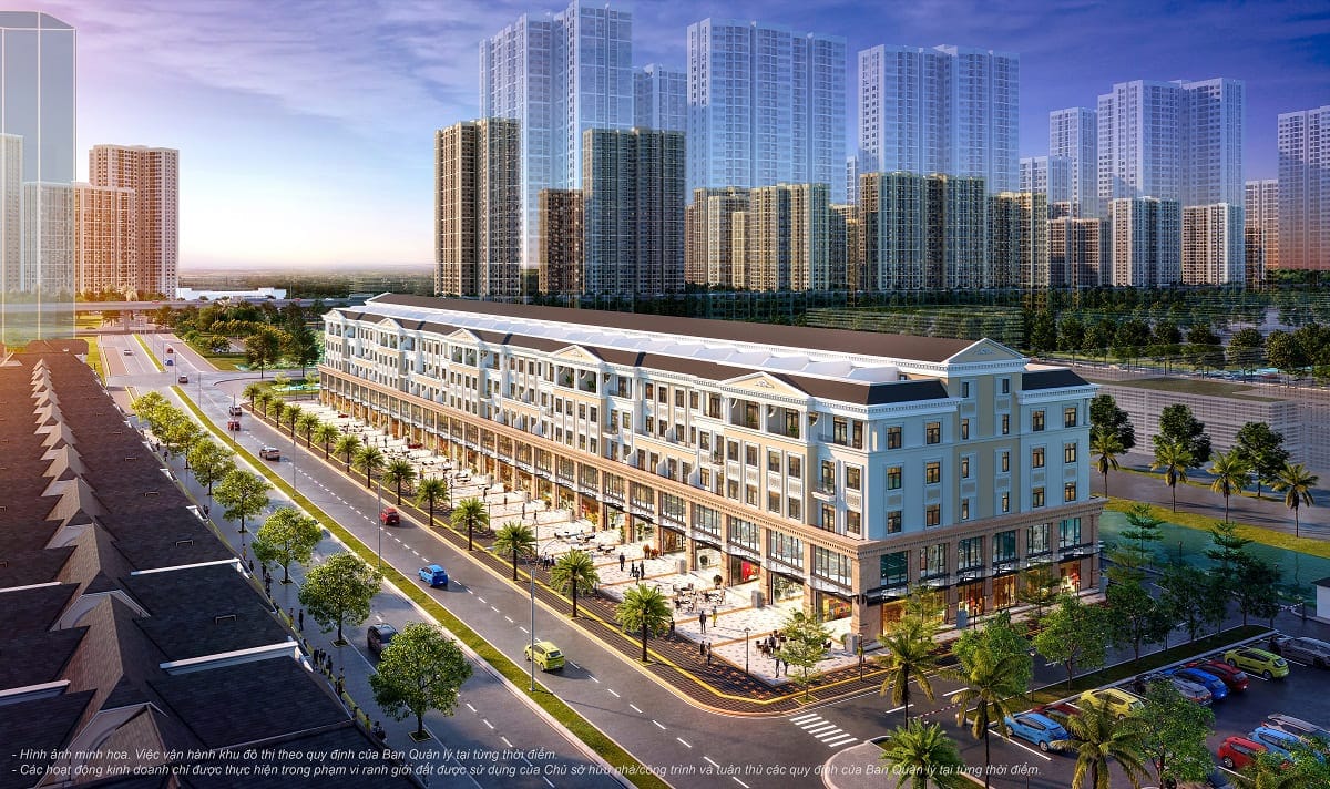 Nhà phố thương mại Vinhomes Grand Park sắp ra mắt