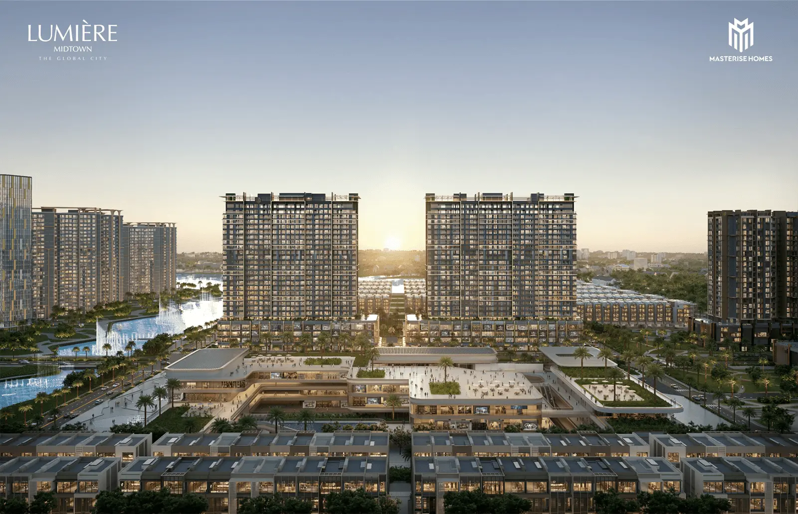 LUMIÈRE Midtown – biểu tượng kiến trúc sang trọng tại The Global City với tiện ích đẳng cấp và không gian sống tinh tế.