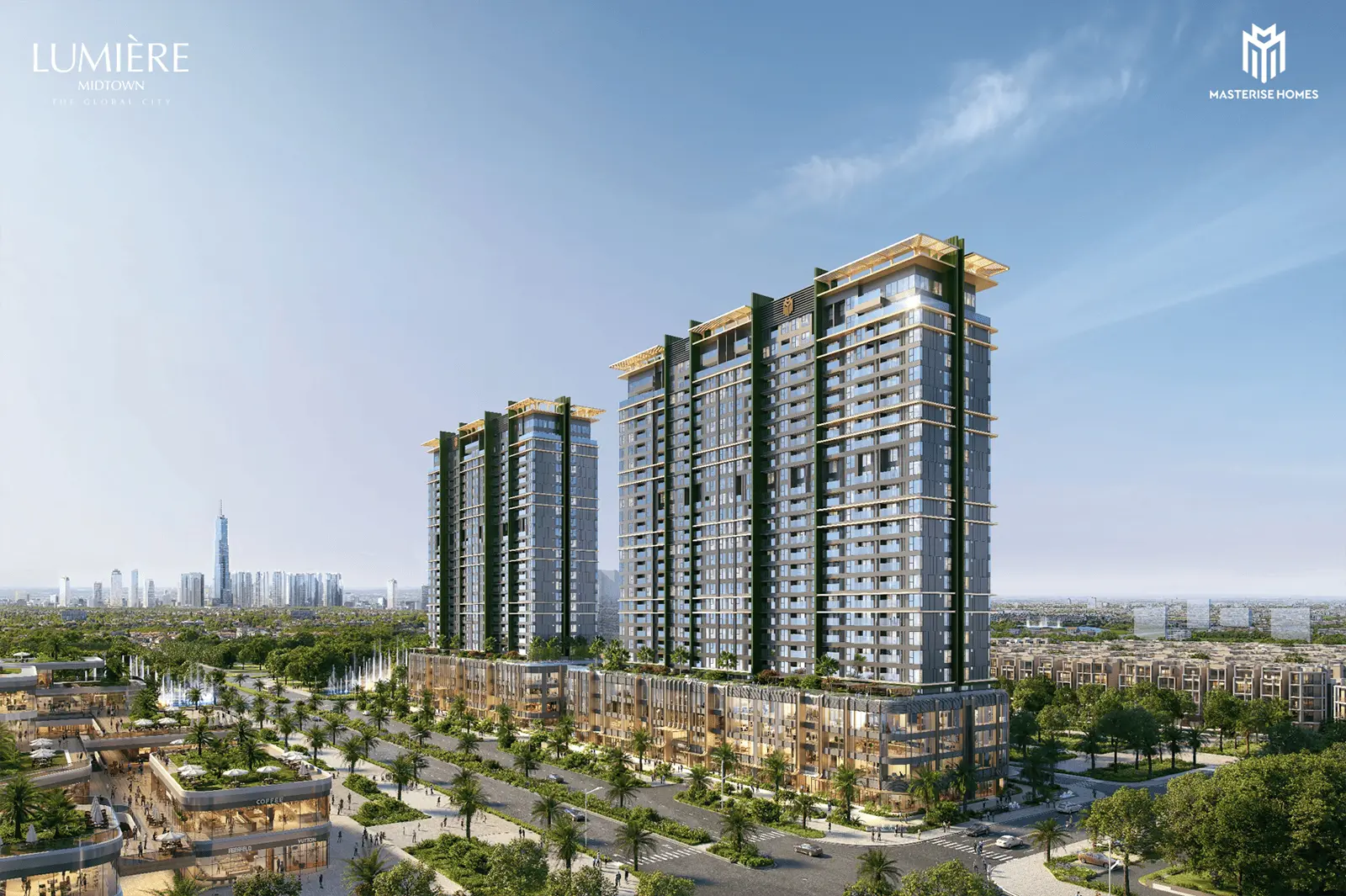 LUMIÈRE Midtown – Biểu tượng sống đẳng cấp tại trung tâm The Global City, phong cách New York hiện đại.